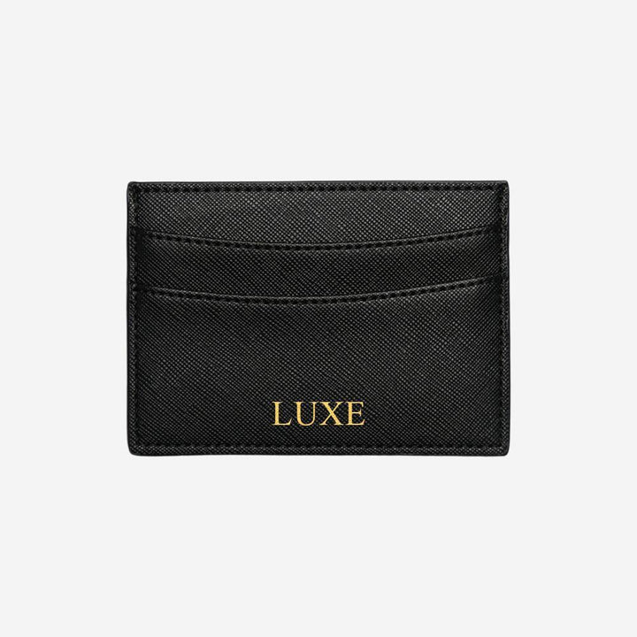 Black Saffiano Set - Luxe Leather