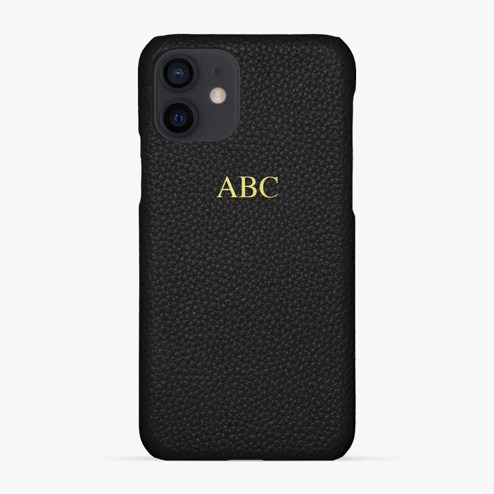 Foil Embossed iPhone 11 Phone Case - Luxe Leather