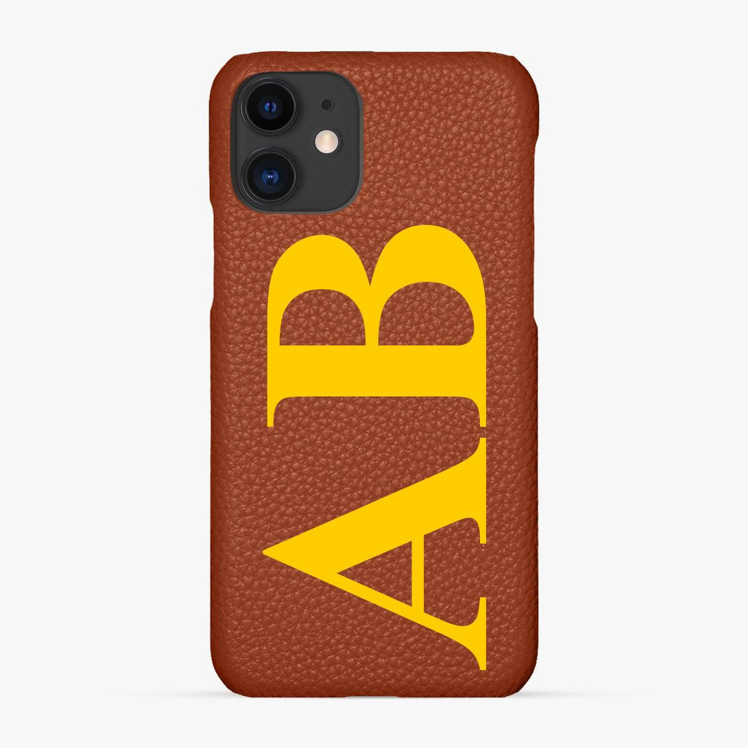 Classic Font iPhone 11 Phone Case - Luxe Leather