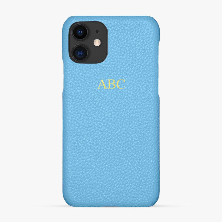 Foil Embossed iPhone 11 Phone Case - Luxe Leather