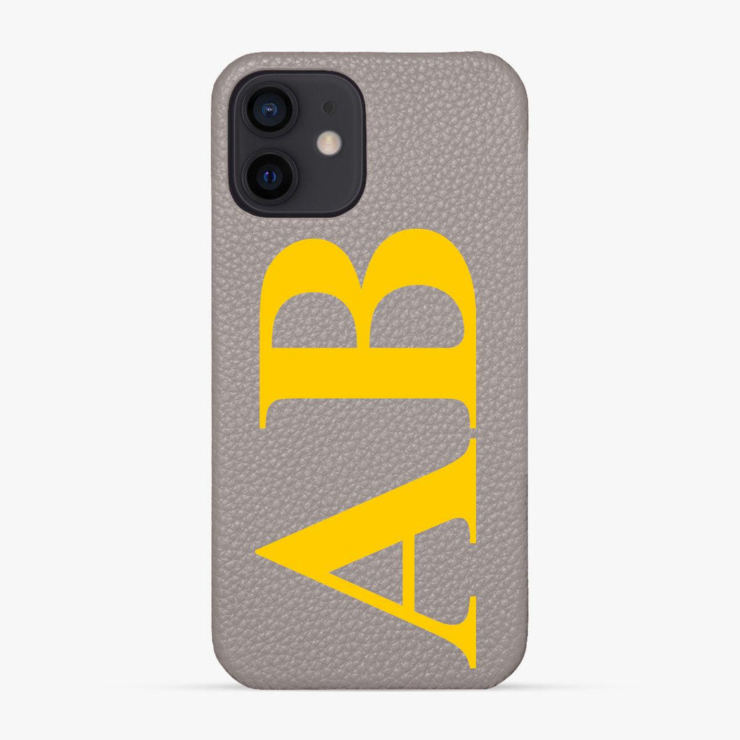 Classic Font iPhone 12 Phone Case - Luxe Leather