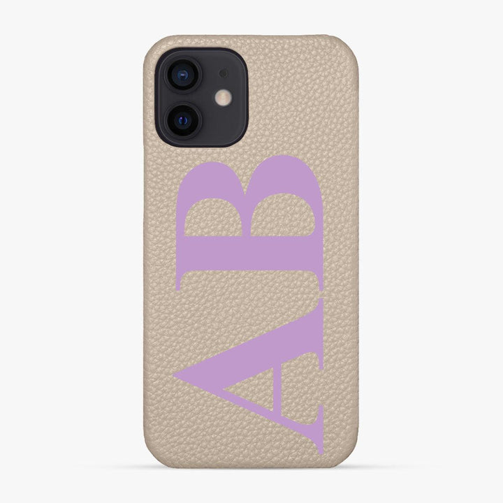 Classic Font iPhone 12 Phone Case - Luxe Leather