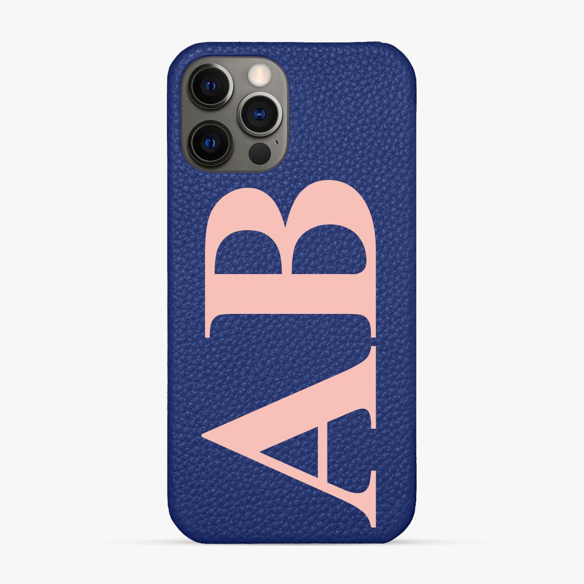 Classic Font iPhone 12 Pro Phone Case - Luxe Leather
