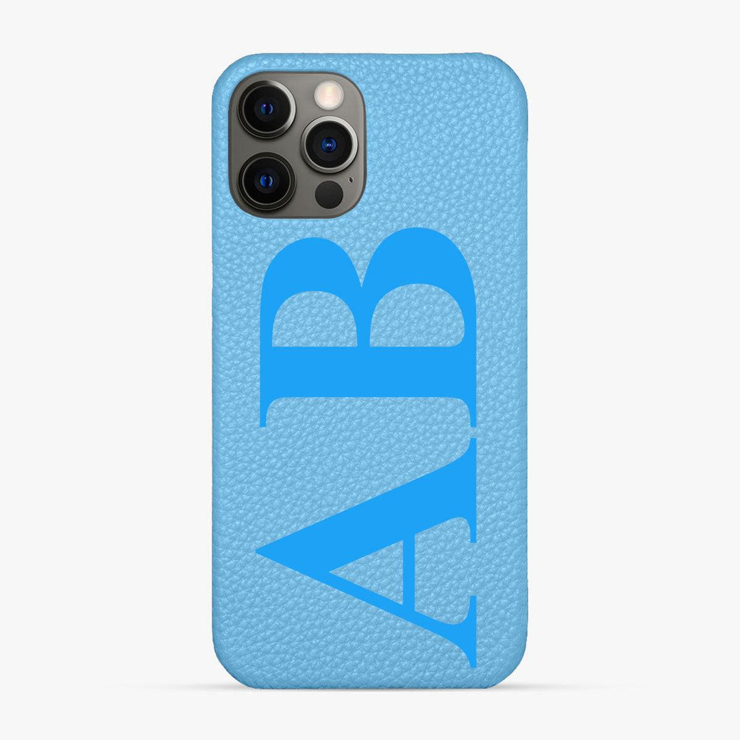 Classic Font iPhone 12 Pro Phone Case - Luxe Leather