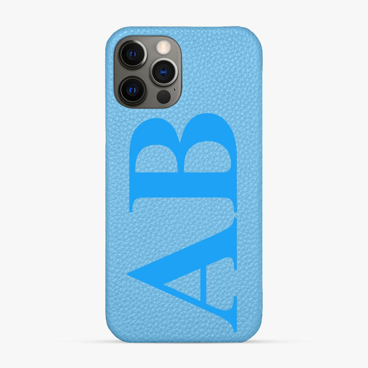 Classic Font iPhone 12 Pro Phone Case - Luxe Leather