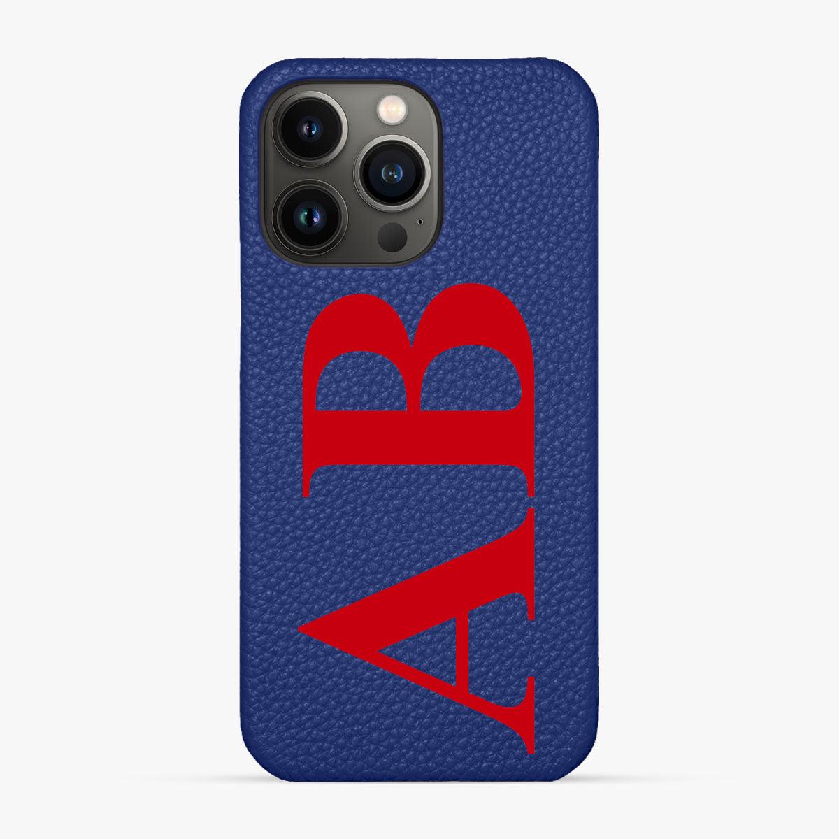 Classic Font iPhone 13 Pro Max Phone Case - Luxe Leather